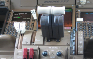 Boeing 777 Autothrottle